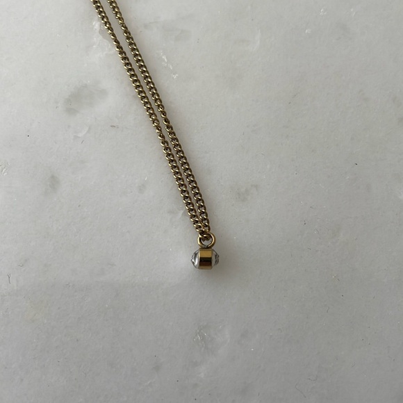 Jewelry - Dainty Faux Diamond Necklace